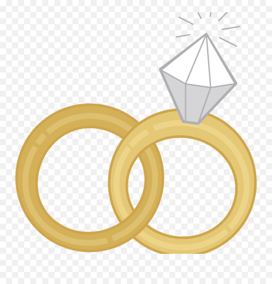 Wedding Ring Clip Art Free Wedding Rings Clipart School - Clipart Wedding Rings Transparent Background Emoji,Find The Emoji Wedding