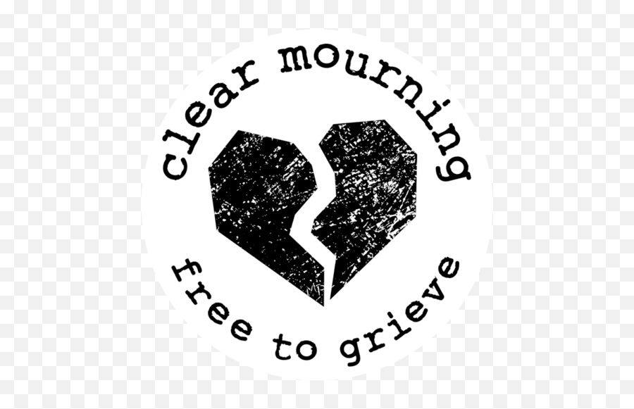 Clear Mourning - Grief Awareness Innovation U0026 Support Emoji,The Emotions Of Grieving John Gray