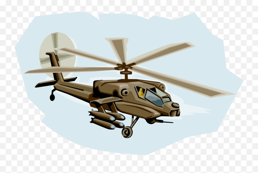 Download Hd Vector Illustration Of Boeing Ah 64 Apache Emoji,Vector Emojis Water