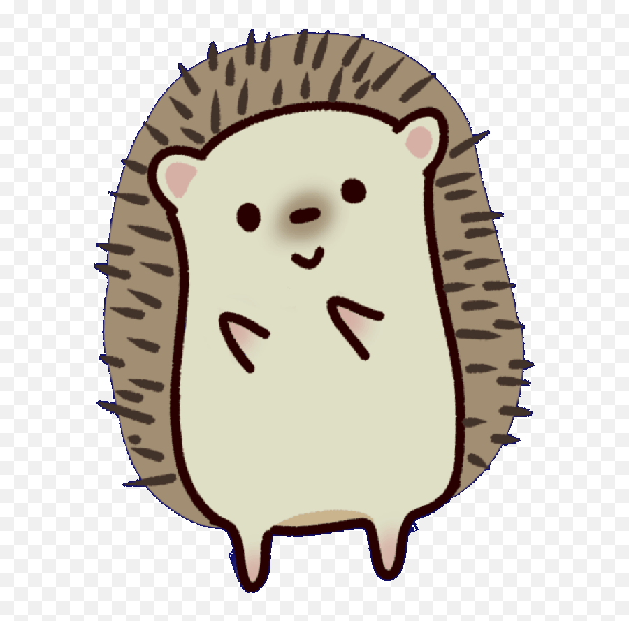 Gif Stickers - Hedgehog Cartoon Free Gif Emoji,Glass Case Of Emotion Gif