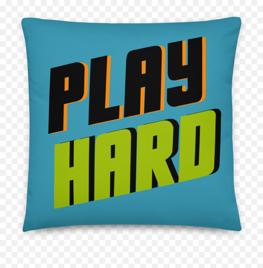 Work Hard Play Hard Emoji Pillow Ashley Burks,Emoji Throws