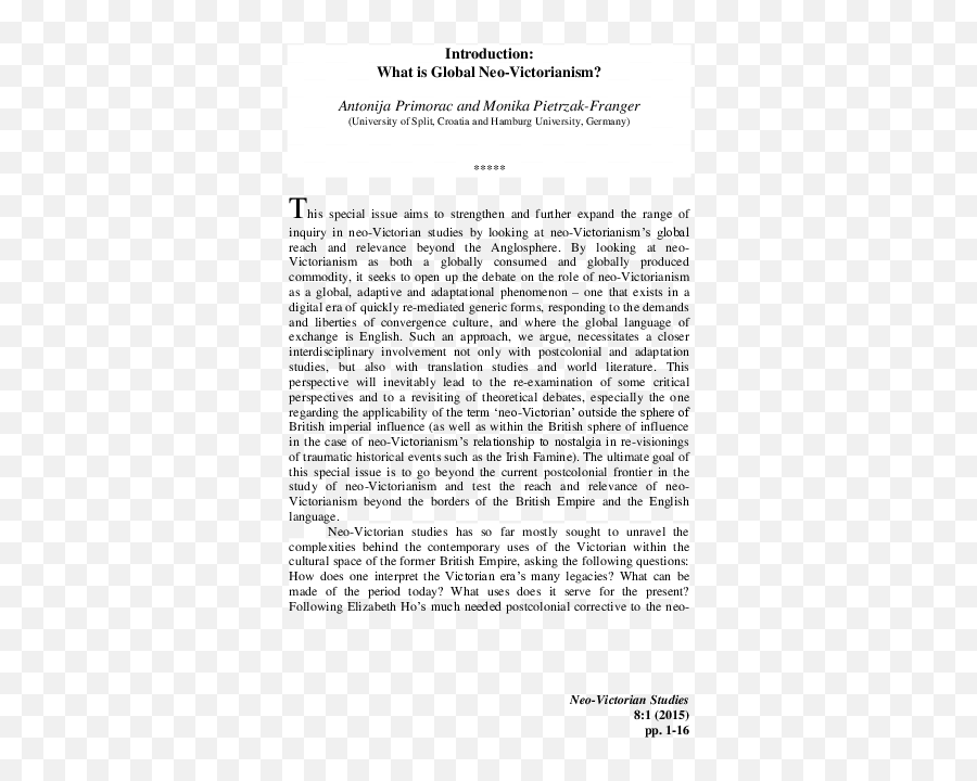 The Otheru0027 In Neo - Victorian Novel Research Papers Academiaedu Emoji,'slumdog Millionaire' A Emotions Stair