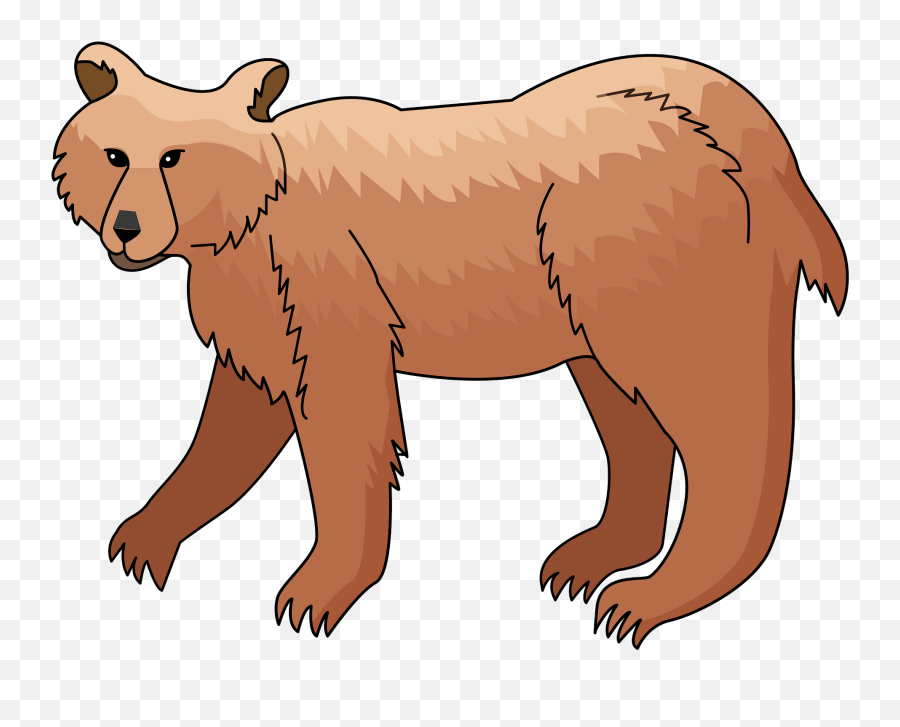 Brown Bear Clipart - Animal Figure Emoji,Angry Bear Emoji
