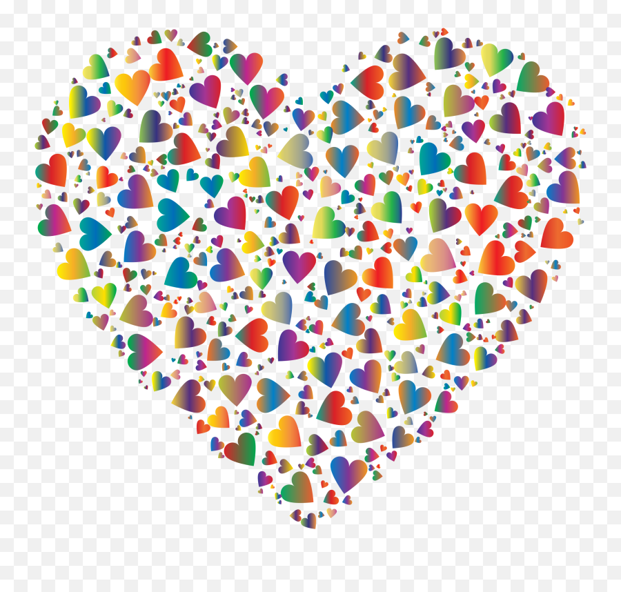 Glitch Hearts Heart Love Emoji Sticker - Girly,Love Text With Emojis