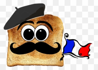 Cute French Toast Gif - French Stuff Cartoon Emoji,French Toast Emoji