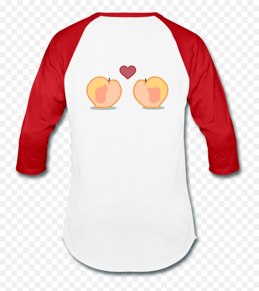 Eat Gay Love Tagged Peachy - Long Sleeve Emoji,Peach Emoji T Shirt
