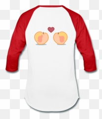 Eat Gay Love Tagged Peachy - Long Sleeve Emoji,Peach Emoji T Shirt