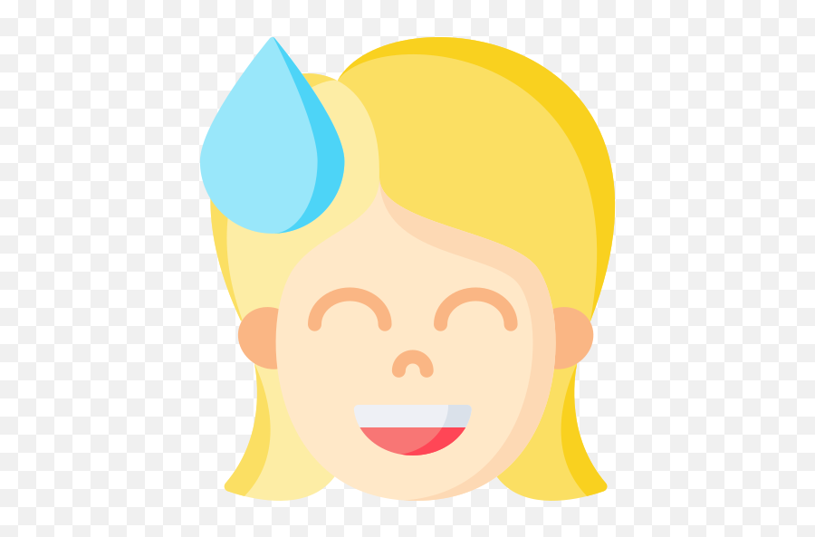 Transpiración - Iconos Gratis De Emoticonos Happy Emoji,Emoji Sudando