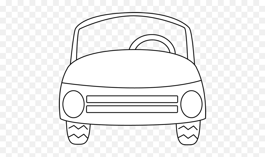 Black And White Car Clip Art - Car Black And White Png Clipart Emoji,Car Pop Car Emoji