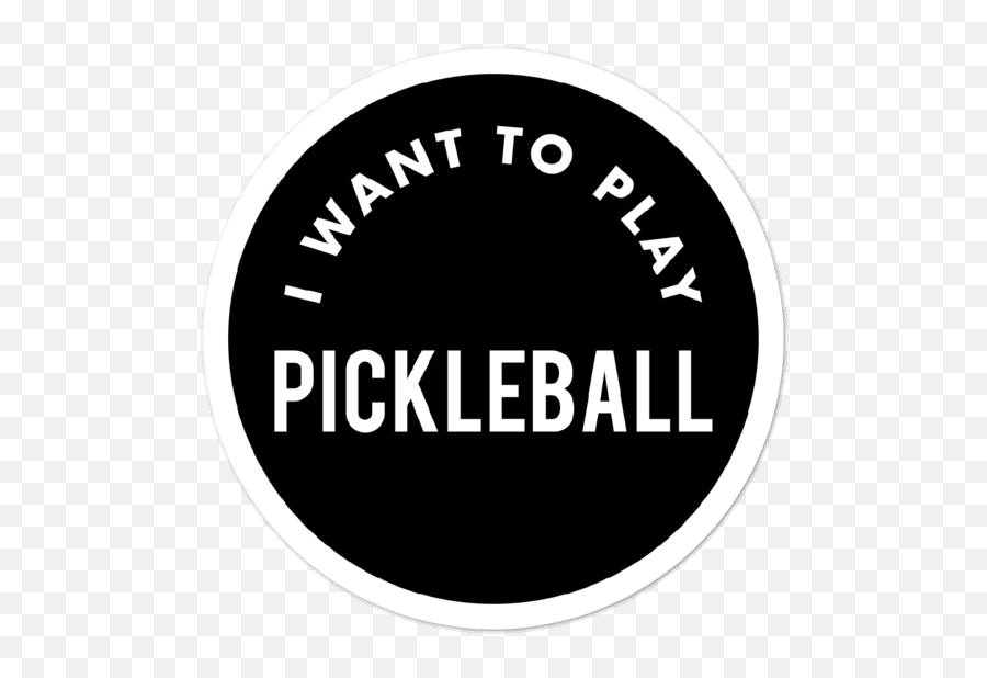 Pickleball Stickers Fun Decals Pickleball It - Smm Emoji,Diy Emoji Stickers