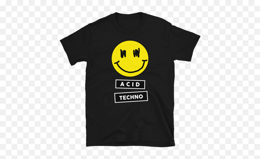 Camiseta Acid Techno Unisex - Funny Tik Tok Shirts Emoji,Guardar Emoticons