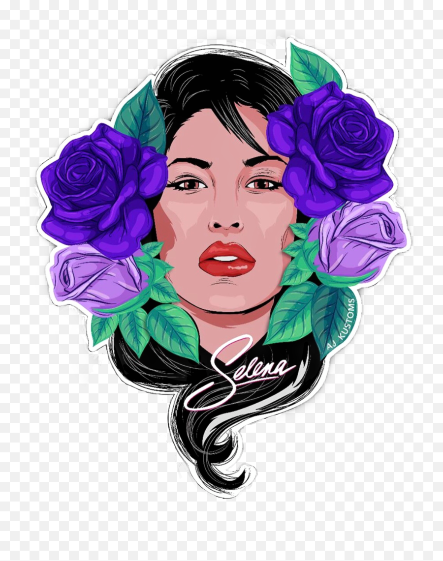 Remixit Stickers Sticker - Girly Emoji,Selena Quintanilla Emoji