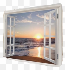 Window Sun Sunny Beach Sand Sticker By Kimmytasset - Beach Tapestry Room Decor Emoji,Window Sun Emoji