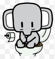 Emoji Elephant Sticker By Xiangzai For,Elephant Emoji