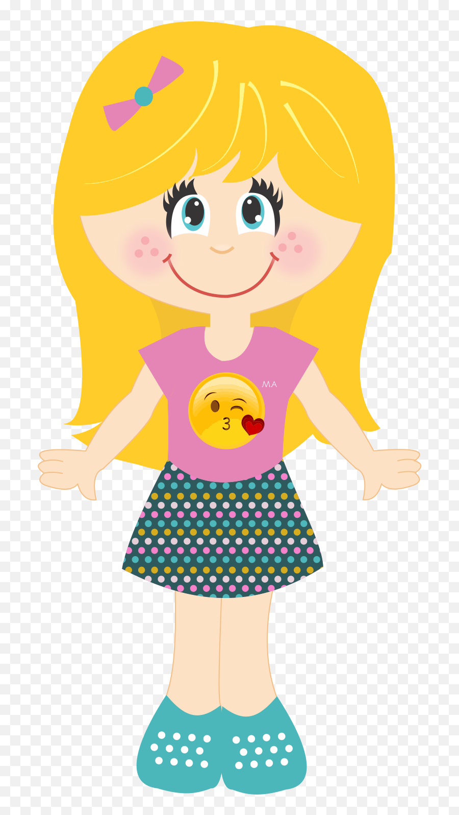 Meninas Bonecas - Desenhos De Meninas Bonecas Emoji,Maria Chiquinha Emoticon Whatsapp
