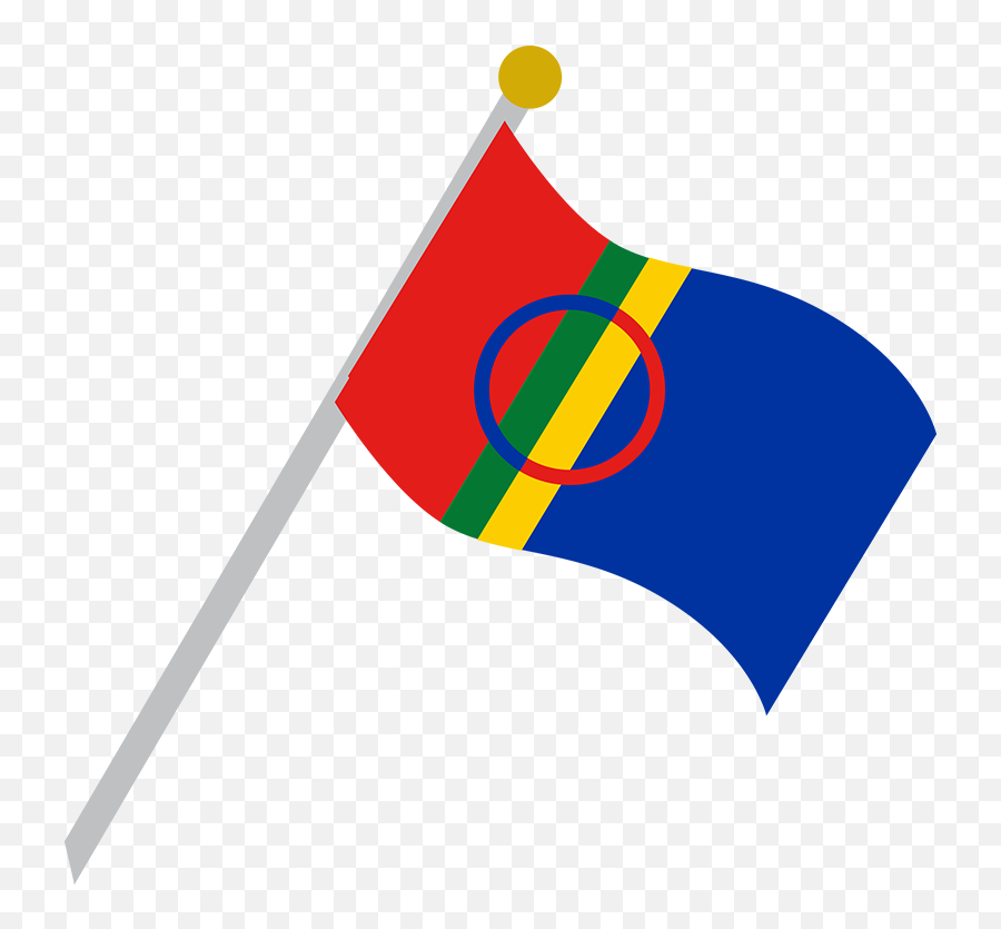 The Sámi - Dibujos De La Bandera De Los Samis Emoji,Flag Emojis