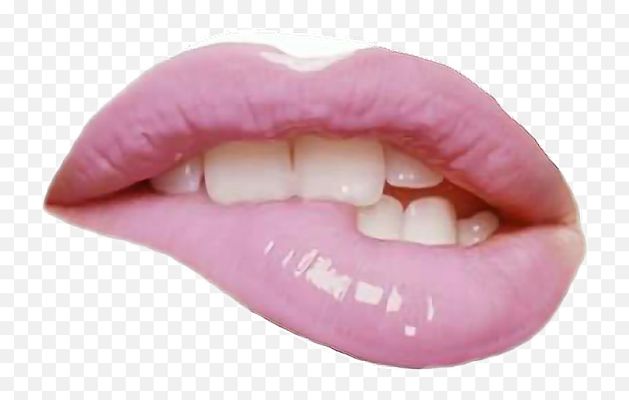 Emotions Cute Sexy Sticker - Pretty Lips Emoji,Emotions Lip Gloss