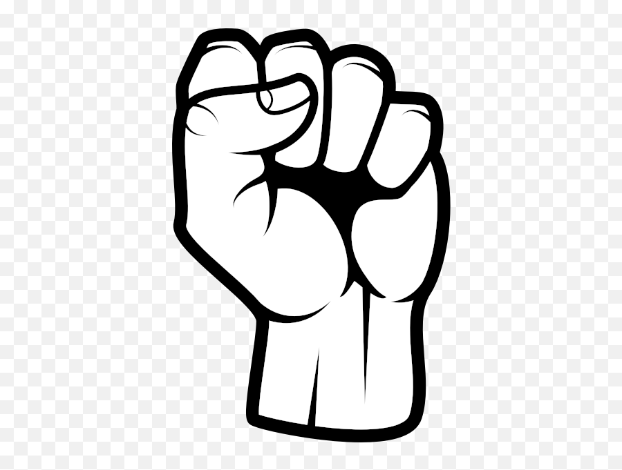Hand Fist Vector Free Download - Silhouette Fist Png Emoji,Fist Emoji Eps