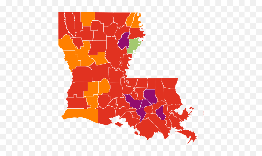 Louisiana Coronavirus Map And Case Count - The New York Times Louisiana Coronavirus Map Emoji,Emoji Movie Ruston La