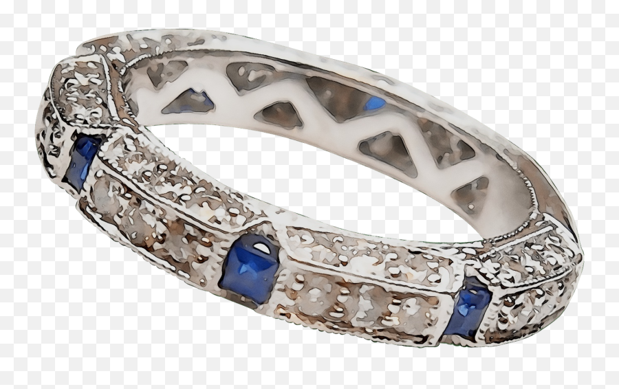 Bangle Ring Bracelet Silver Wedding - Brislet Silver Png Emoji,Emoji Jeweled Ring