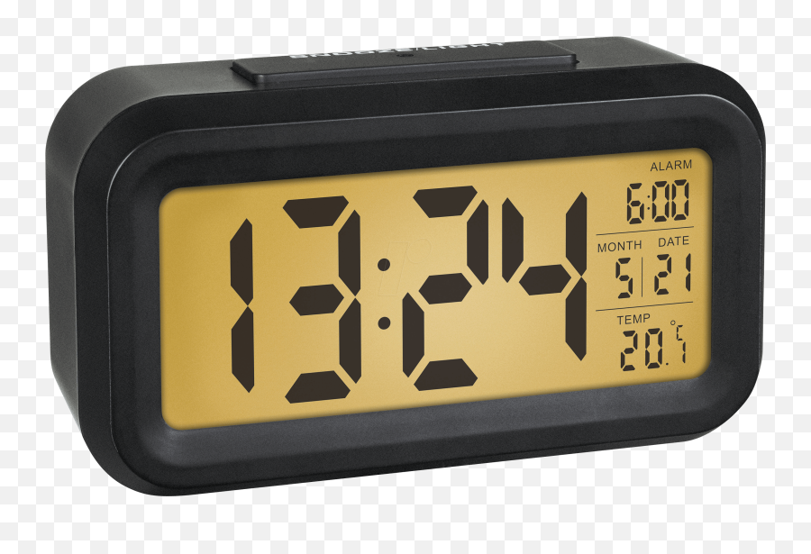 Lumio Digital Alarm Clock - Einfacher Digital Batterie Emoji,Emotion 'alarm Clock' Communication
