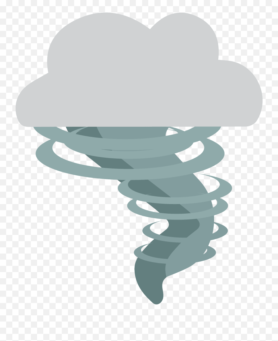 Tornado Emoji Clipart - Emoji Tornado,Tornado Emoji