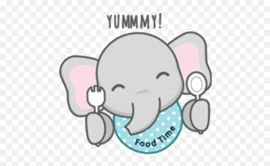 Baby Elefant Stickers Pour Whatsapp - Dot Emoji,Emoji For Yummmy Baby Elefant Stickers Pour Whatsapp - Dot Emoji,Emoji For Yummmy