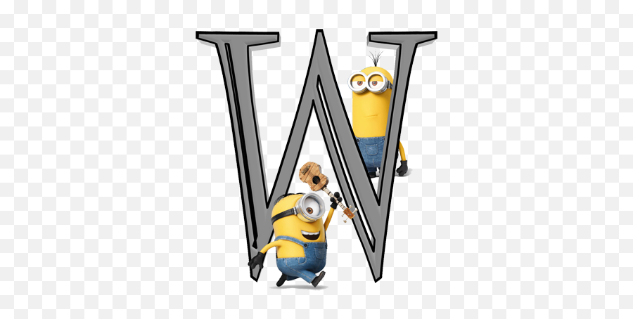 Minion Party Minions Lettering Alphabet - Minions Letter N Emoji,Se7en Movie Emotion