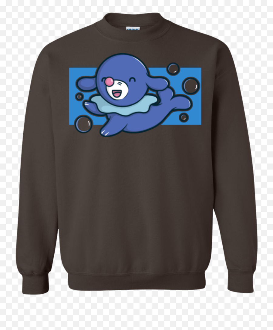 Super Cute Starter Popplio Crewneck Sweatshirt U2013 Pop Up Tee - Lea Born To Shine Emoji,Popplio Emotion Comic