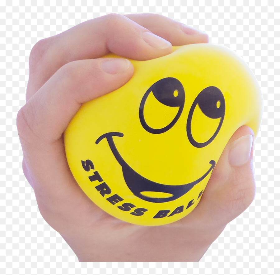 Download Stress Reliever Smiley Png - Stressboll Smiley Emoji,Stressed Emoji Png