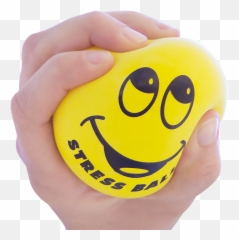 Download Stress Reliever Smiley Png - Stressboll Smiley Emoji,Stressed Emoji Png