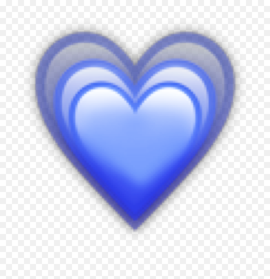 Blue Purple Heart Emoji Hearts Sticker By - Girly,Heart Beating Emojis