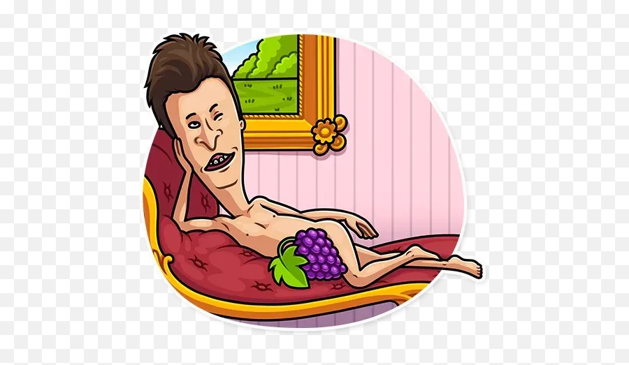 Beavis And Butt - Head Sticker Pack Stickers Cloud Emoji,Emojis For Butt