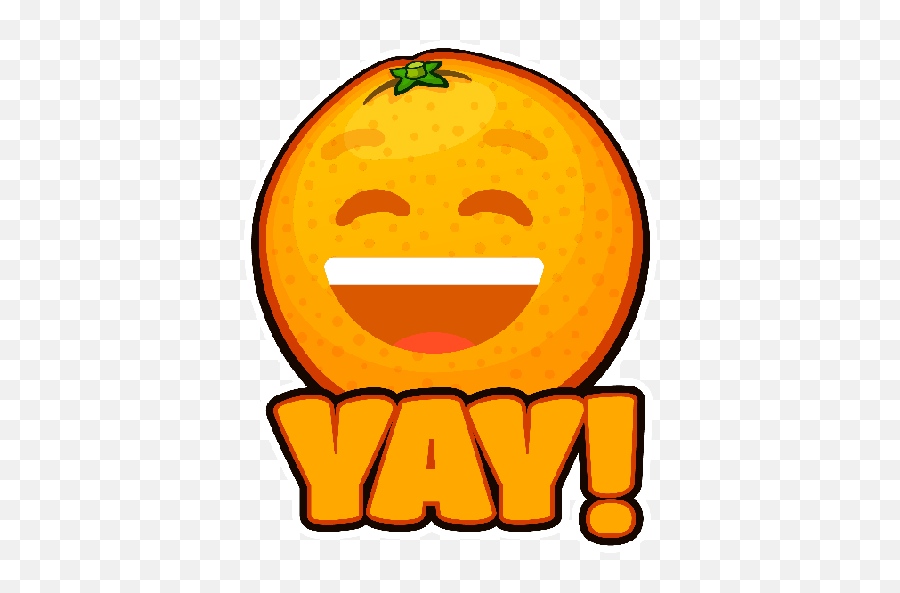 Mirinda Orange Ug Emoji,Yay Emoticon Animated