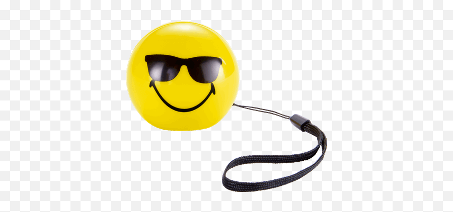Bigben Draagbare Speaker Met Bluetooth - Coole Smiley Geel Emoji,Geel Emoticon