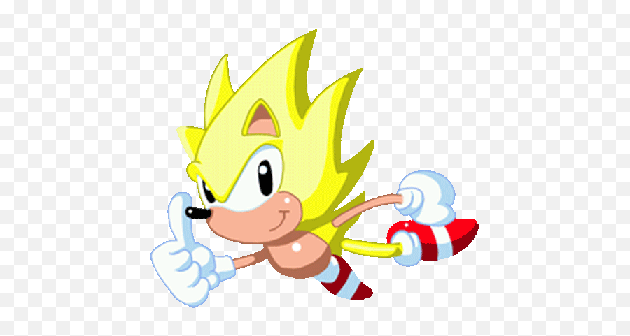 Hyper Sonic Gif Emoji,Sonic Emojis