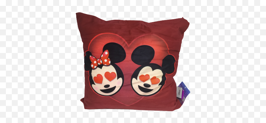 Almofada Fibra Veludo 40x40cm Mickey - Decorative Emoji,Minnie Emoji