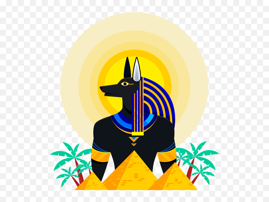 Majestic Egyptian Anubis Religion Stickers Emoji,Easter Island Statue Emoji