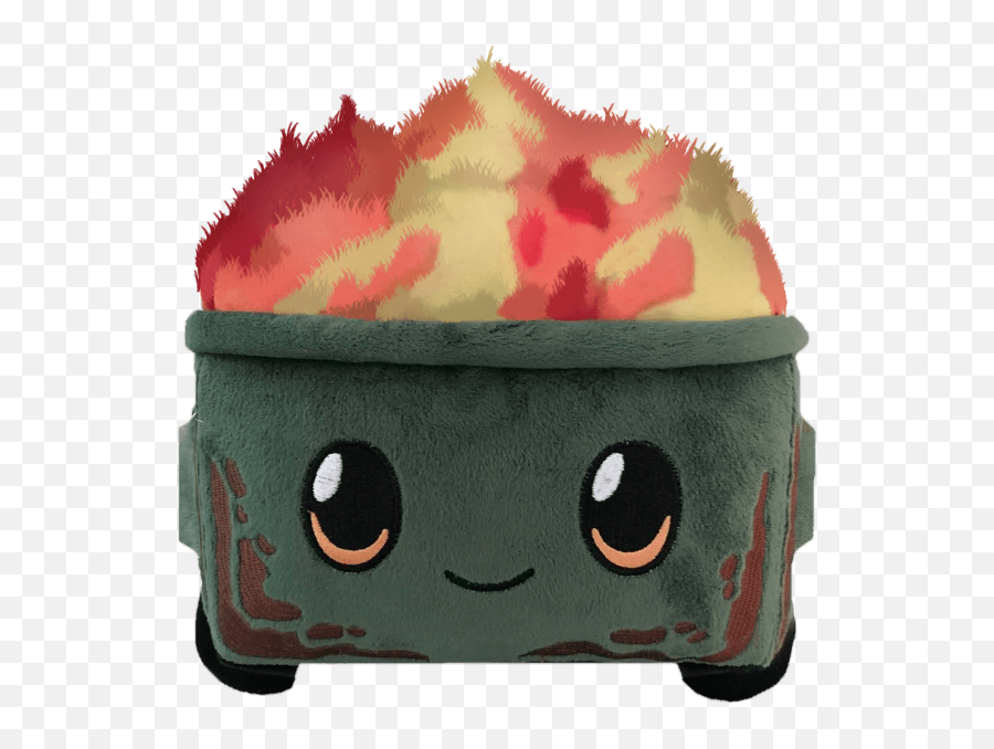 Dumpster Fire - Adorable Plush Emoji,Myst Emoji