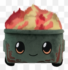 Dumpster Fire - Adorable Plush Emoji,Myst Emoji