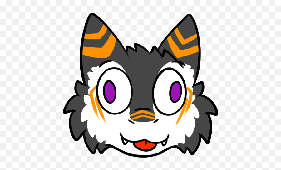 Twitch Emote - Looker By Guitarfreak12345 Fur Affinity Emoji,Freaked Out Emoji Face