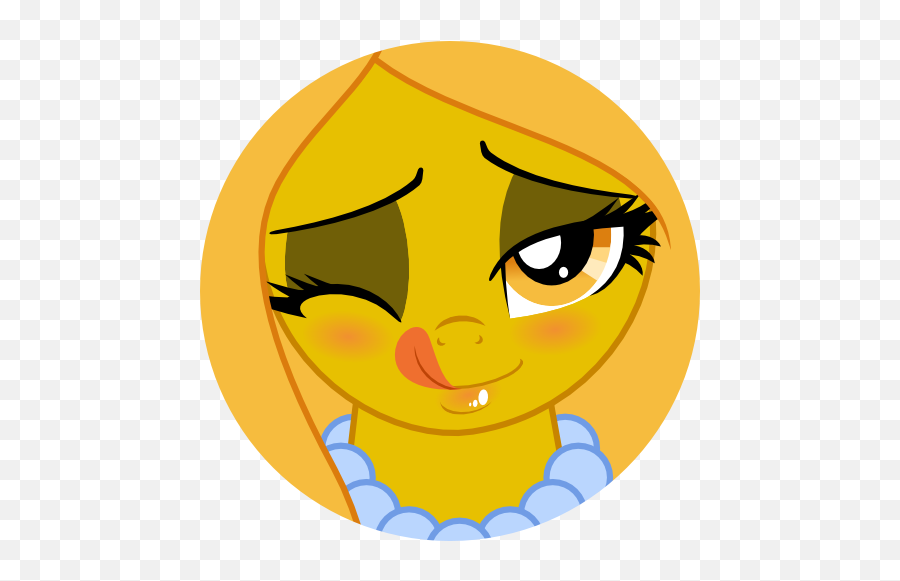 1409424 - Artisttrgreta Blushing Comic Edit Equestria Happy Emoji,Licking Lips Emoticon