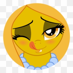1409424 - Artisttrgreta Blushing Comic Edit Equestria Happy Emoji,Licking Lips Emoticon