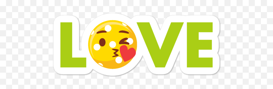 Pickleball Stickers - Dot Emoji,Emoji Sticker Sheet
