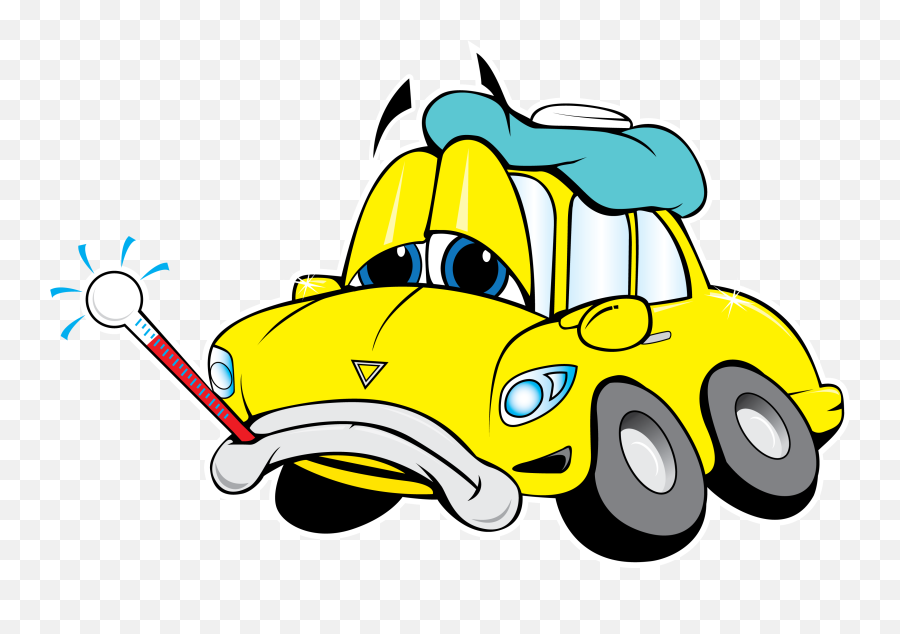 Emoji Clipart Car Emoji Car - Broken Down Car Clipart,Police Car Emoji