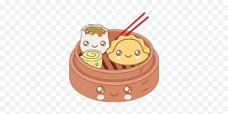 Dumpling Sticker - Shumai Emoji,Dim Sum Emoji