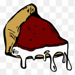 Chicago Deep Dish Sticker U2014 Forza Pizza Emoji,Pizza Emoji Sticker