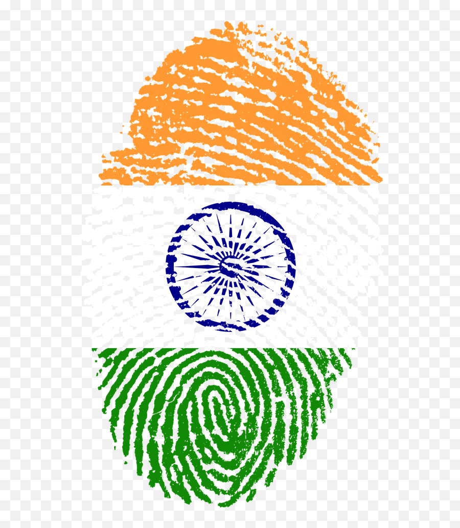 The Urn Number For My Aadhar Card - Indian Flag Fingerprint Emoji,Guess The Emoji Level 36answers