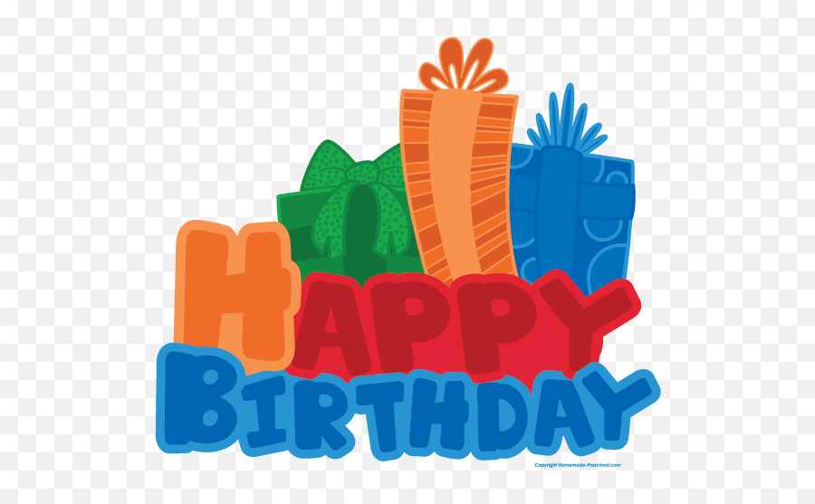 Free Happy Birthday Clipart - Clipartix Language Emoji,Happy Birthday Emoji Clipart