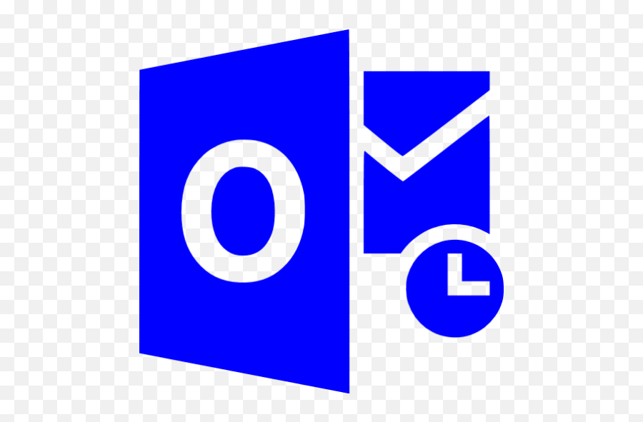 Blue Outlook Icon - Museum Frieder Burda Emoji,Colorful Emoticons And Smiley Faces In Outlook